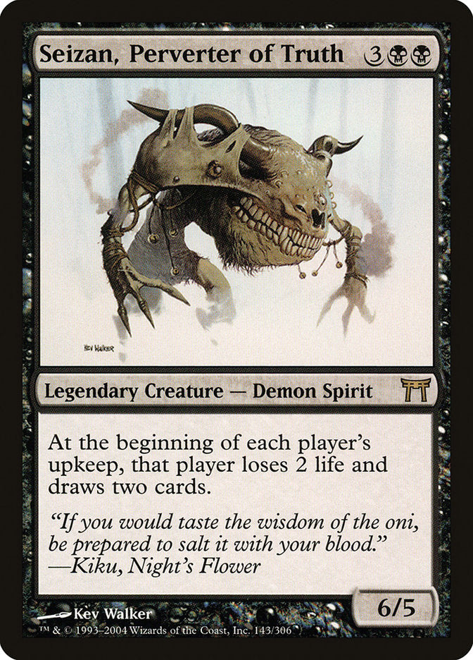 Seizan, Perverter of Truth [Champions of Kamigawa] - Magic: The Gathering - Card Brawlers | Quebec | Canada |