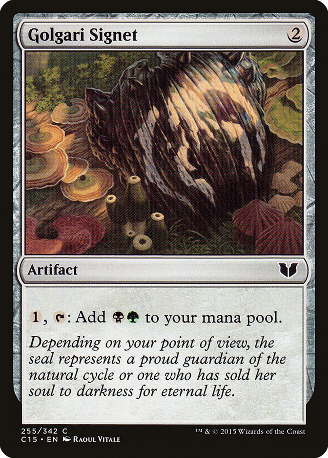 Golgari Signet [Commander 2015] - Magic: The Gathering - Card Brawlers | Quebec | Canada |