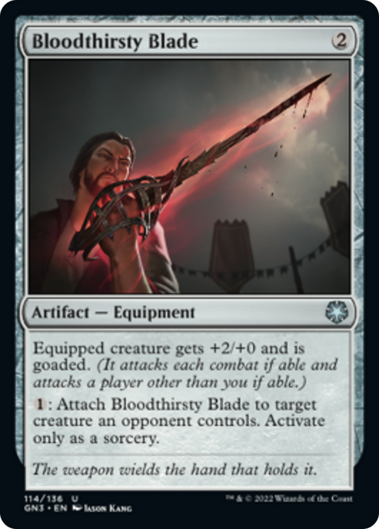 Bloodthirsty Blade [Game Night: Free-for-All] - Magic: The Gathering - Card Brawlers | Quebec | Canada |