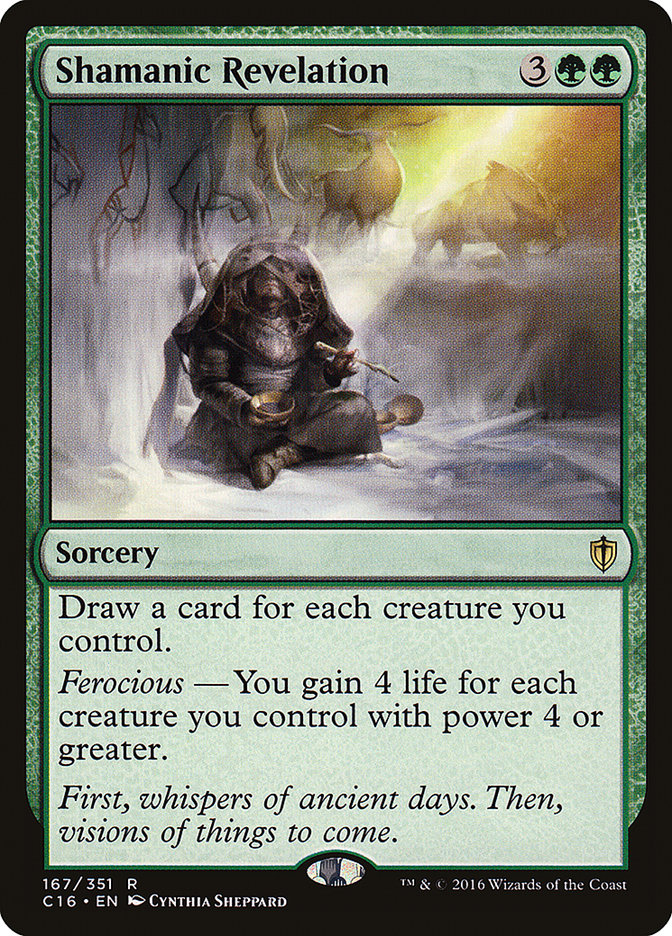 Shamanic Revelation [Commander 2016] - Magic: The Gathering - Card Brawlers | Quebec | Canada |
