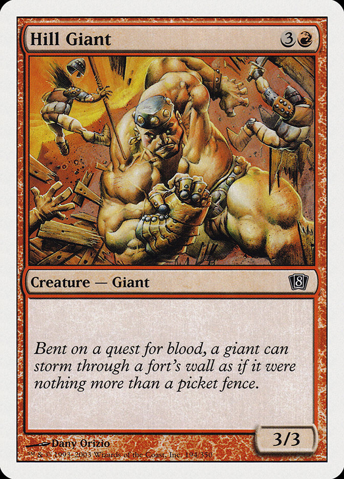 Hill Giant [Eighth Edition] - Magic: The Gathering - Card Brawlers | Quebec | Canada |