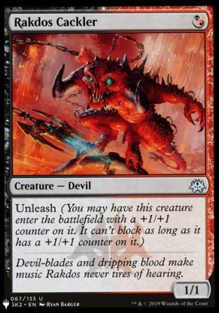 Rakdos Cackler [The List] - Magic: The Gathering - Card Brawlers | Quebec | Canada |