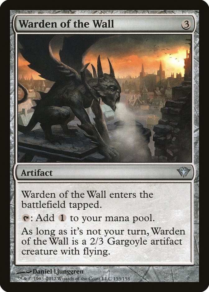 Warden of the Wall [Dark Ascension] - Magic: The Gathering - Card Brawlers | Quebec | Canada |