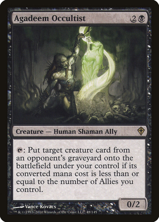 Agadeem Occultist [Worldwake] - Magic: The Gathering - Card Brawlers | Quebec | Canada |