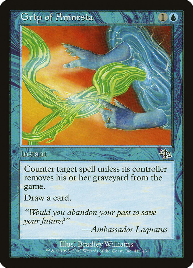 Grip of Amnesia [Judgment] - Magic: The Gathering - Card Brawlers | Quebec | Canada |