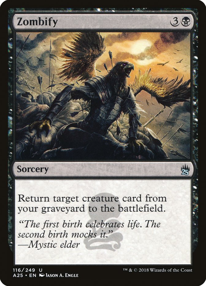 Zombify [Masters 25] - Magic: The Gathering - Card Brawlers | Quebec | Canada |
