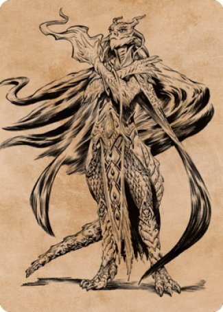 Lozhan, Dragons' Legacy Art Card [Commander Legends: Battle for Baldur's Gate Art Series] - Magic: The Gathering - Card Brawlers | Quebec | Canada |