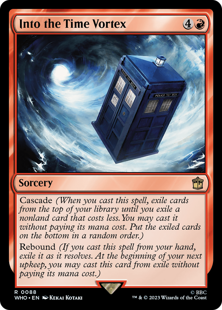 Into the Time Vortex [Doctor Who] - Magic: The Gathering - Card Brawlers | Quebec | Canada |