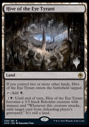 Hive of the Eye Tyrant (Promo Pack) [Dungeons & Dragons: Adventures in the Forgotten Realms Promos] - Magic: The Gathering - Card Brawlers | Quebec | Canada |