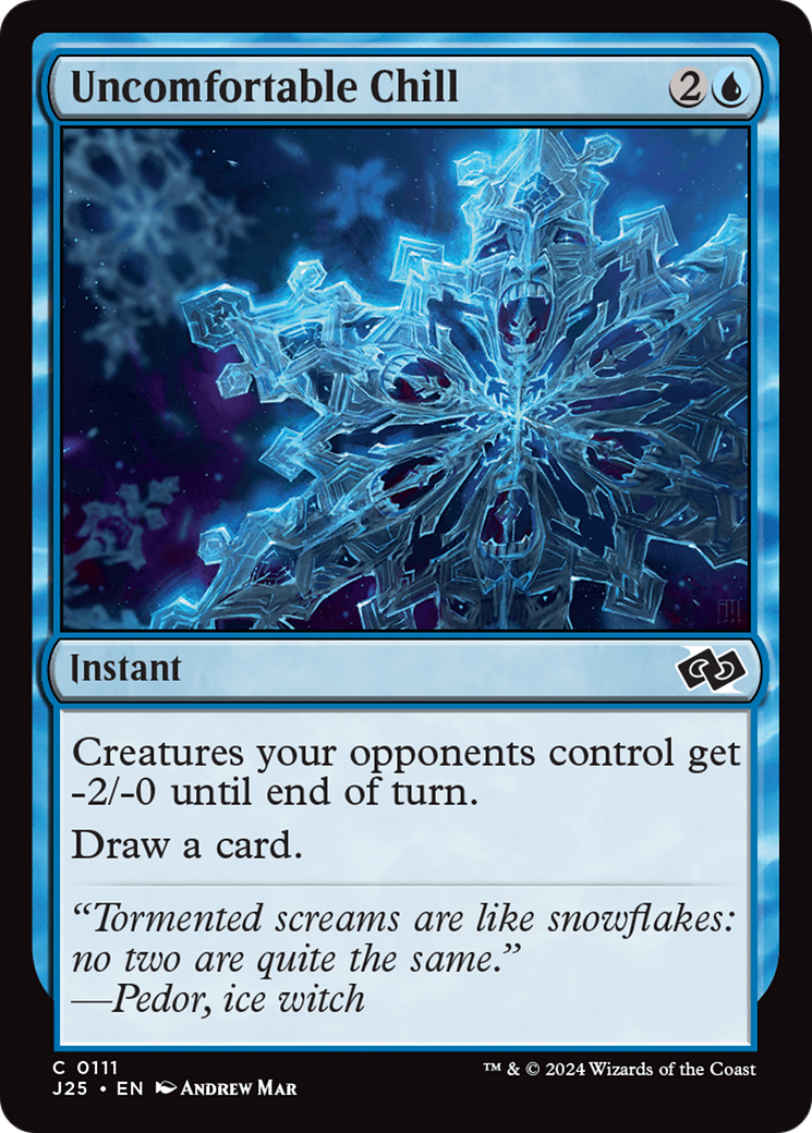 Uncomfortable Chill [Foundations Jumpstart] - Magic: The Gathering - Card Brawlers | Quebec | Canada |