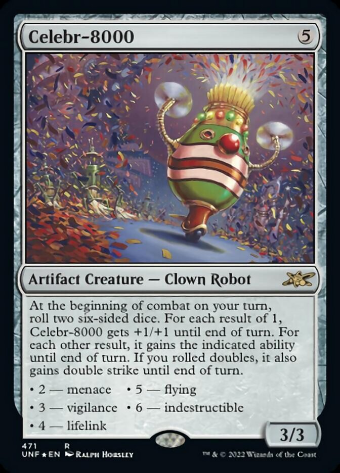 Celebr-8000 (Galaxy Foil) [Unfinity] - Magic: The Gathering - Card Brawlers | Quebec | Canada |