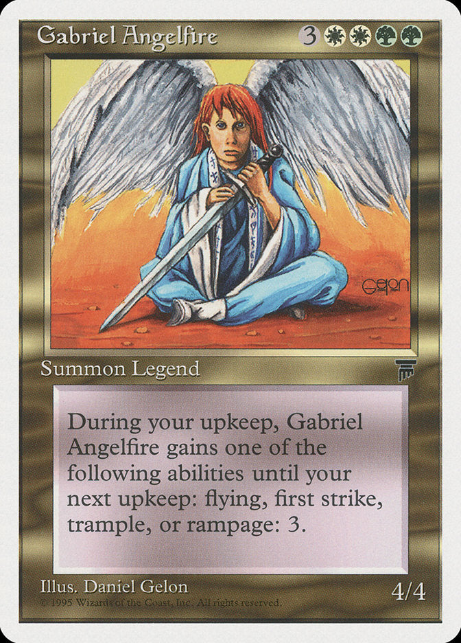 Gabriel Angelfire [Chronicles] - Magic: The Gathering - Card Brawlers | Quebec | Canada |