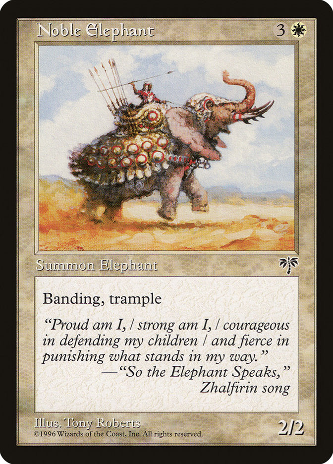 Noble Elephant [Mirage] - Magic: The Gathering - Card Brawlers | Quebec | Canada |