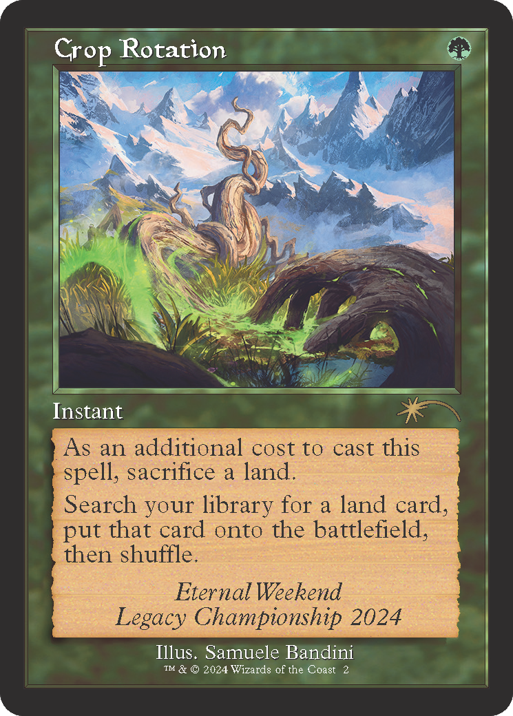 Crop Rotation (Retro Frame) (Eternal Weekend 2024 Promo) [Eternal Weekend] - Magic: The Gathering - Card Brawlers | Quebec | Canada |