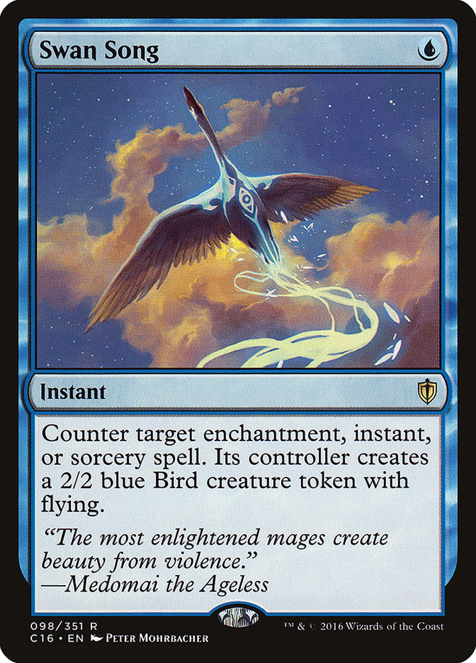 Swan Song [Commander 2016] - Magic: The Gathering - Card Brawlers | Quebec | Canada |
