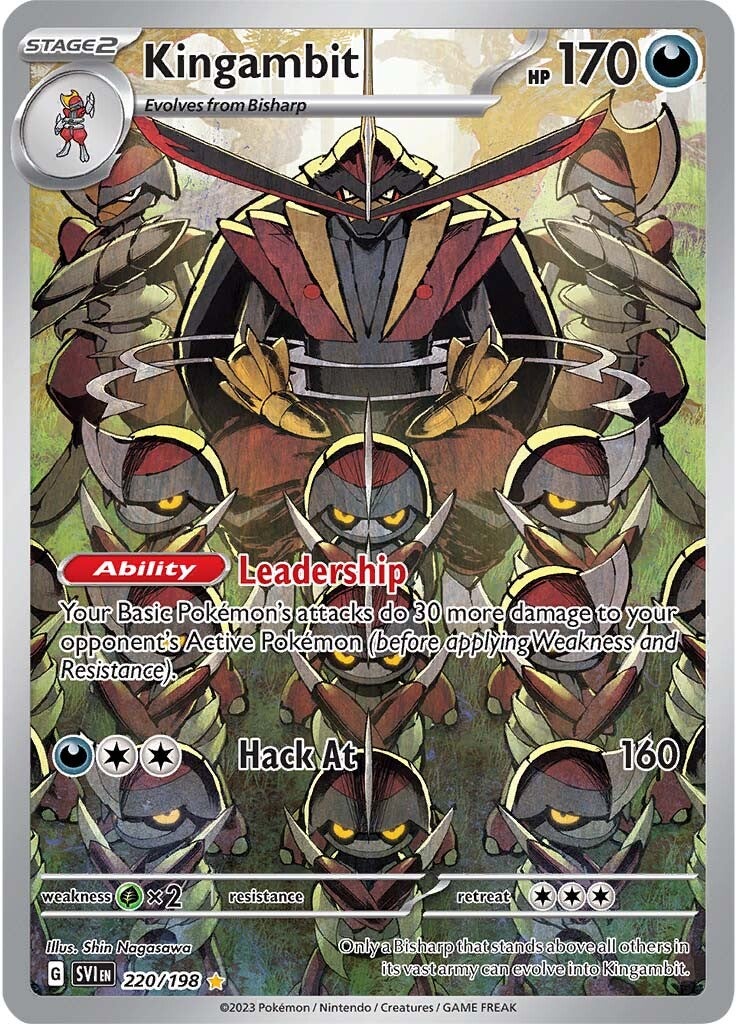 Kingambit (220/198) [Scarlet & Violet: Base Set] - Pokémon - Card Brawlers | Quebec | Canada |