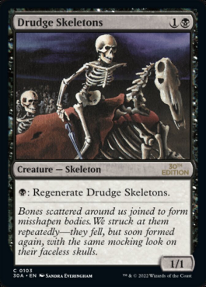 Drudge Skeletons [30th Anniversary Edition] - Magic: The Gathering - Card Brawlers | Quebec | Canada |