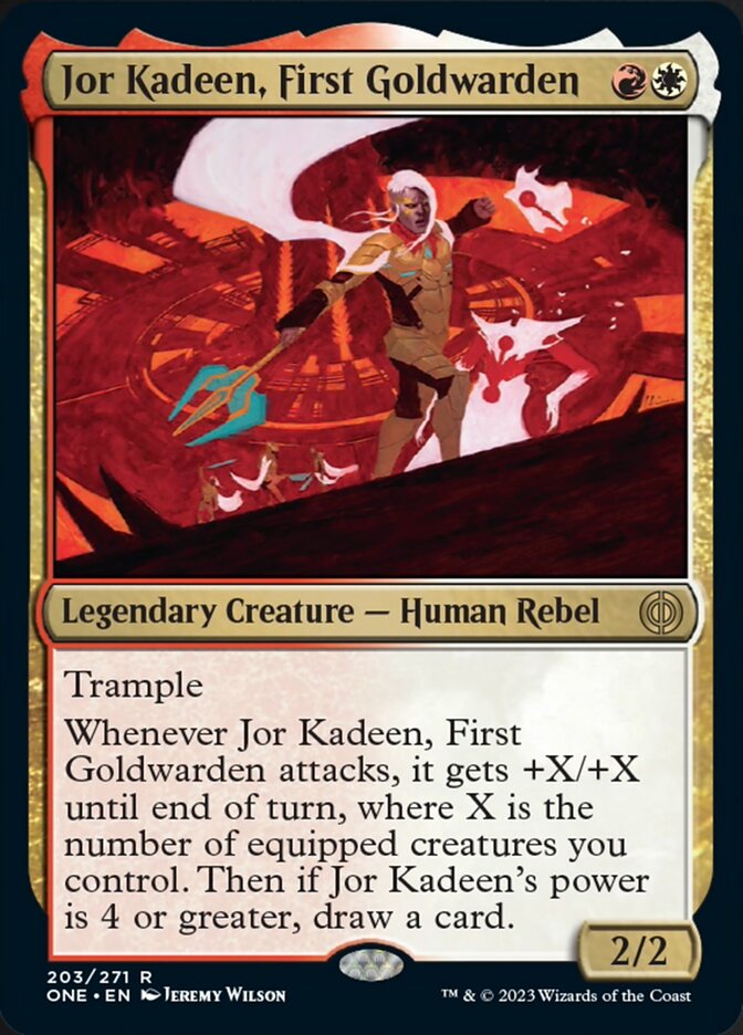 Jor Kadeen, First Goldwarden [Phyrexia: All Will Be One] - Magic: The Gathering - Card Brawlers | Quebec | Canada |