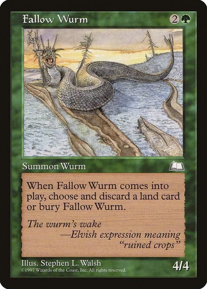 Fallow Wurm [Weatherlight] - Magic: The Gathering - Card Brawlers | Quebec | Canada |