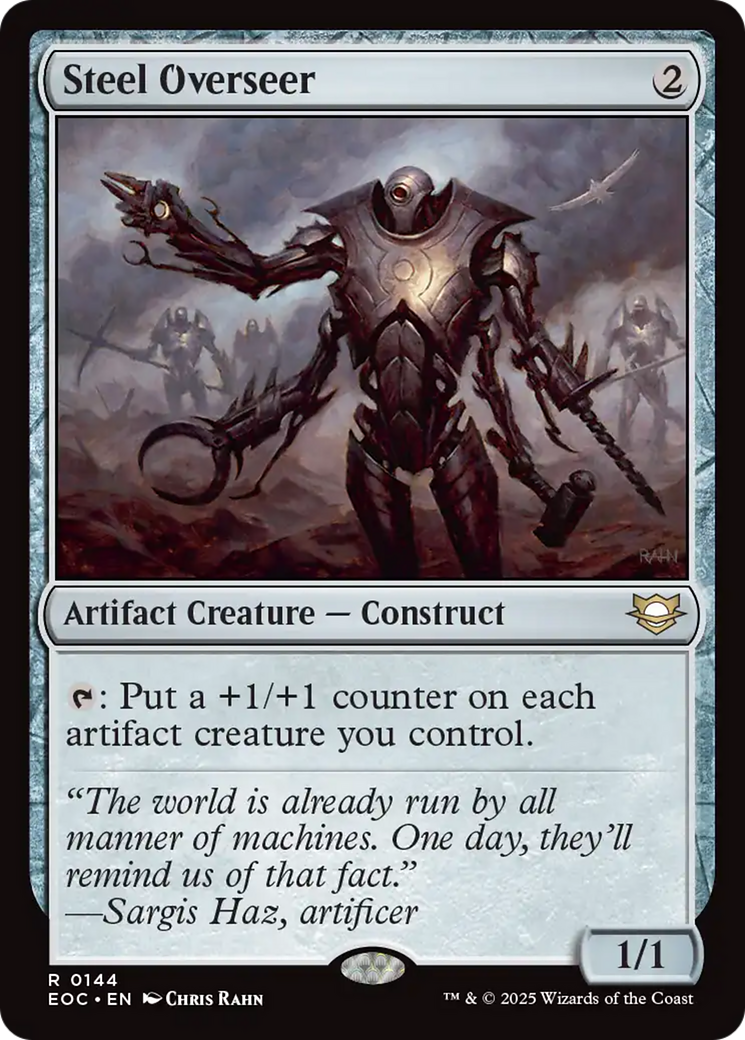 Steel Overseer [Edge of Eternities Commander] - Magic: The Gathering - Card Brawlers | Quebec | Canada |