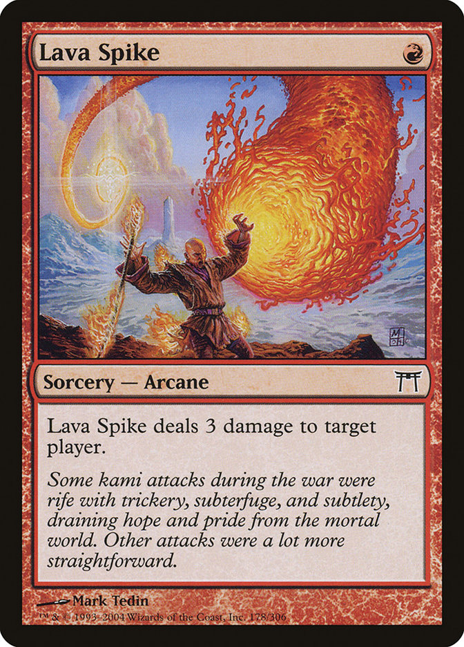 Lava Spike [Champions of Kamigawa] - Magic: The Gathering - Card Brawlers | Quebec | Canada |