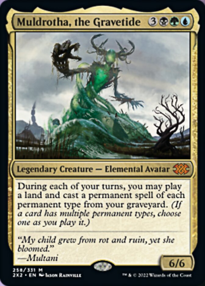 Muldrotha, the Gravetide [Double Masters 2022] - Magic: The Gathering - Card Brawlers | Quebec | Canada |