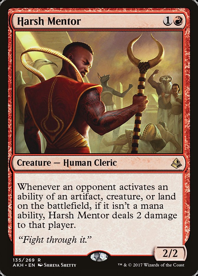 Harsh Mentor [Amonkhet] - Magic: The Gathering - Card Brawlers | Quebec | Canada |