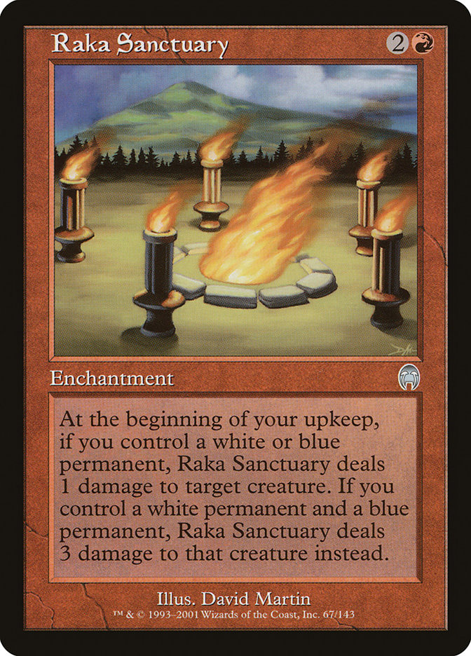 Raka Sanctuary [Apocalypse] - Magic: The Gathering - Card Brawlers | Quebec | Canada |