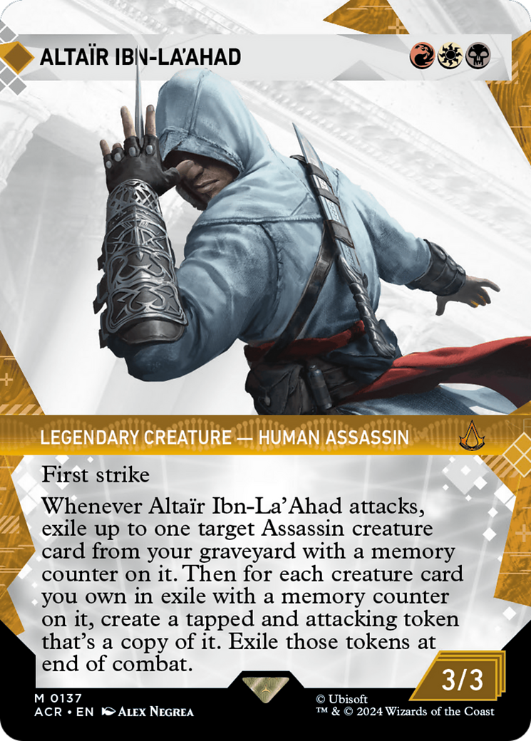 Altair Ibn-La'Ahad (Showcase) [Assassin's Creed] - Magic: The Gathering - Card Brawlers | Quebec | Canada |