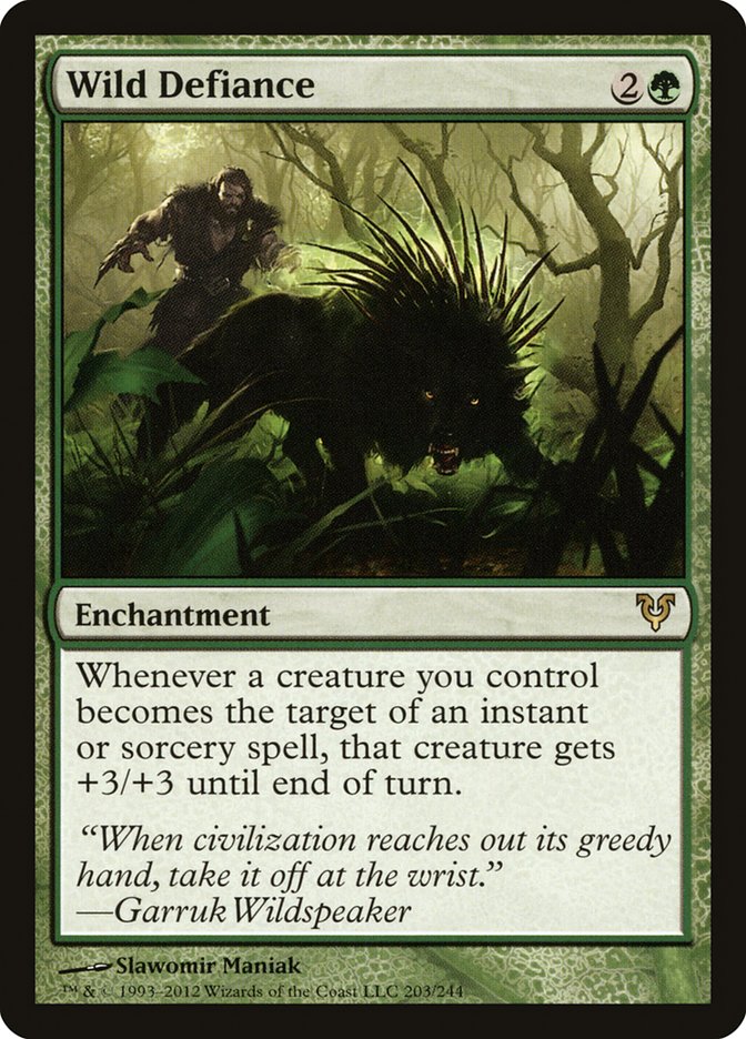 Wild Defiance [Avacyn Restored] - Magic: The Gathering - Card Brawlers | Quebec | Canada |