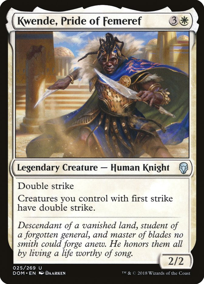 Kwende, Pride of Femeref [Dominaria] - Magic: The Gathering - Card Brawlers | Quebec | Canada |