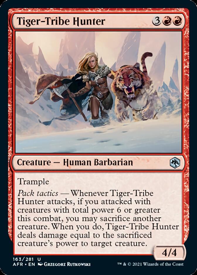 Tiger-Tribe Hunter [Dungeons & Dragons: Adventures in the Forgotten Realms] - Magic: The Gathering - Card Brawlers | Quebec | Canada |