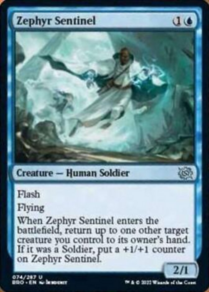 Zephyr Sentinel [The Brothers' War] - Magic: The Gathering - Card Brawlers | Quebec | Canada |