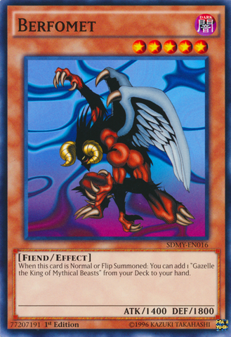 Berfomet [SDMY-EN016] Common - Yu-Gi-Oh! - Card Brawlers | Quebec | Canada |