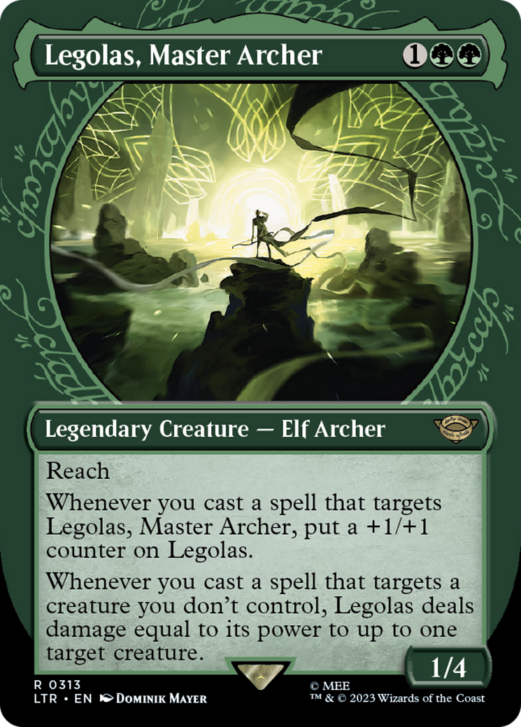 Legolas, Master Archer (Showcase Ring Frame) [The Lord of the Rings: Tales of Middle-Earth] - Magic: The Gathering - Card Brawlers | Quebec | Canada |