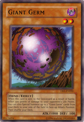 Giant Germ [DB1-EN050] Common - Yu-Gi-Oh! - Card Brawlers | Quebec | Canada |