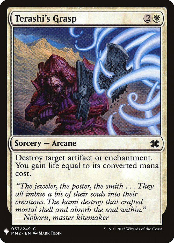 Terashi's Grasp [Mystery Booster] - Magic: The Gathering - Card Brawlers | Quebec | Canada |