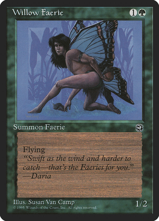Willow Faerie (Daria Flavor Text) [Homelands] - Magic: The Gathering - Card Brawlers | Quebec | Canada |