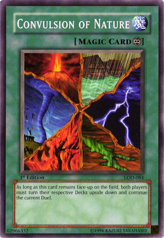 Convulsion of Nature [LOD-084] Common - Yu-Gi-Oh! - Card Brawlers | Quebec | Canada |