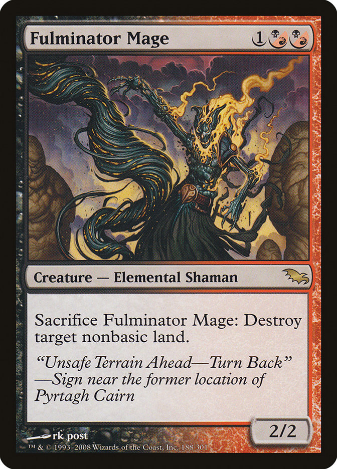Fulminator Mage [Shadowmoor] - Magic: The Gathering - Card Brawlers | Quebec | Canada |