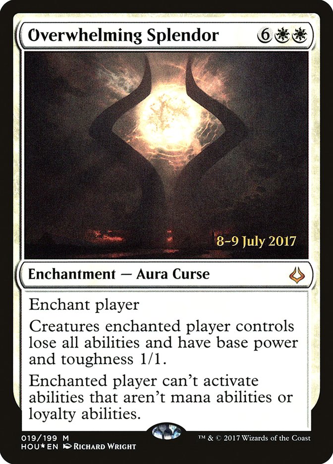 Overwhelming Splendor [Hour of Devastation Prerelease Promos] - Magic: The Gathering - Card Brawlers | Quebec | Canada |