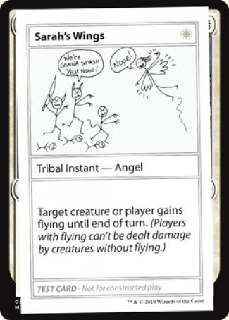 Sarah's Wings (2021 Edition) [Mystery Booster Playtest Cards] - Magic: The Gathering - Card Brawlers | Quebec | Canada |