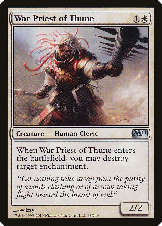 War Priest of Thune [Magic 2011] - Magic: The Gathering - Card Brawlers | Quebec | Canada |