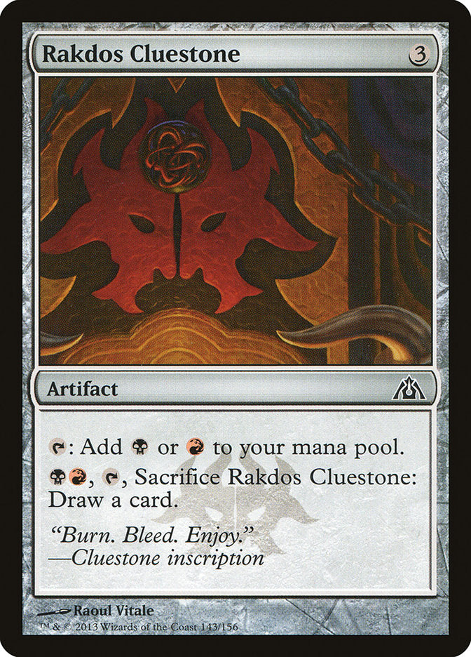 Rakdos Cluestone [Dragon's Maze] - Magic: The Gathering - Card Brawlers | Quebec | Canada |