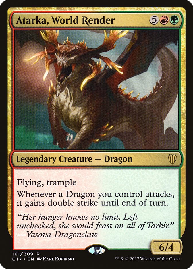 Atarka, World Render [Commander 2017] - Magic: The Gathering - Card Brawlers | Quebec | Canada |