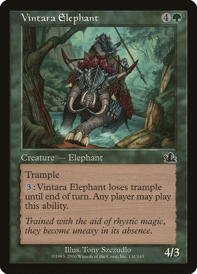 Vintara Elephant [Prophecy] - Magic: The Gathering - Card Brawlers | Quebec | Canada |