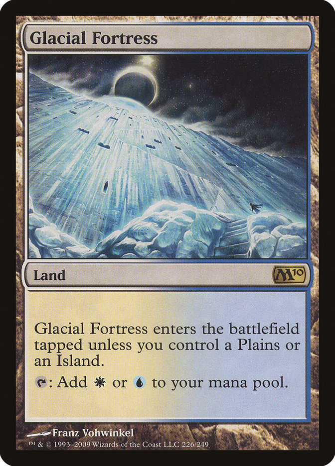 Glacial Fortress [Magic 2010] - Magic: The Gathering - Card Brawlers | Quebec | Canada |