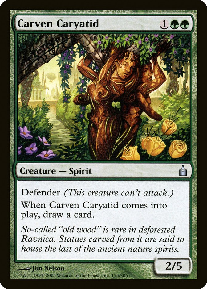 Carven Caryatid [Ravnica: City of Guilds] - Magic: The Gathering - Card Brawlers | Quebec | Canada |