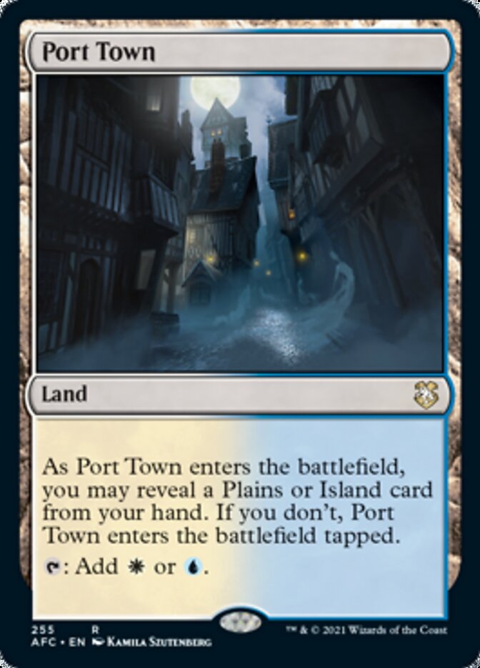 Port Town [Dungeons & Dragons: Adventures in the Forgotten Realms Commander] - Magic: The Gathering - Card Brawlers | Quebec | Canada |