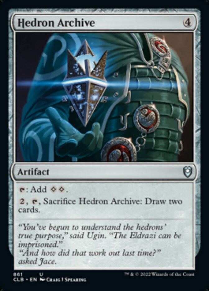 Hedron Archive [Commander Legends: Battle for Baldur's Gate] - Magic: The Gathering - Card Brawlers | Quebec | Canada |